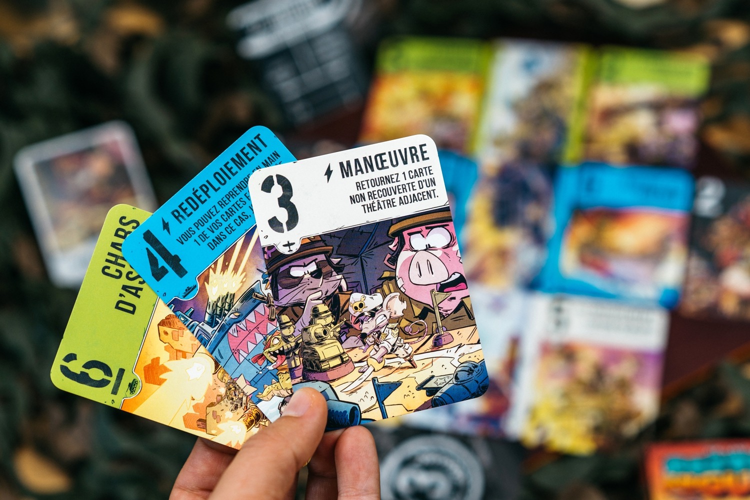 Bestioles en guerre lucky duck games jeu de société boardgame air land and sea