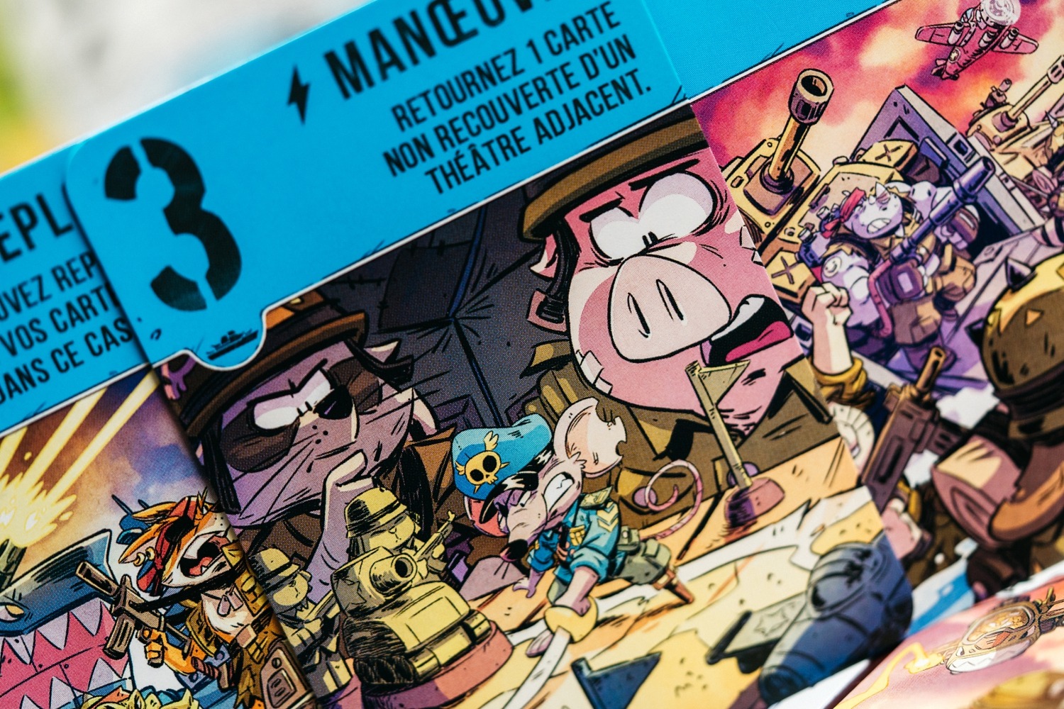 Bestioles en guerre lucky duck games jeu de société boardgame air land and sea