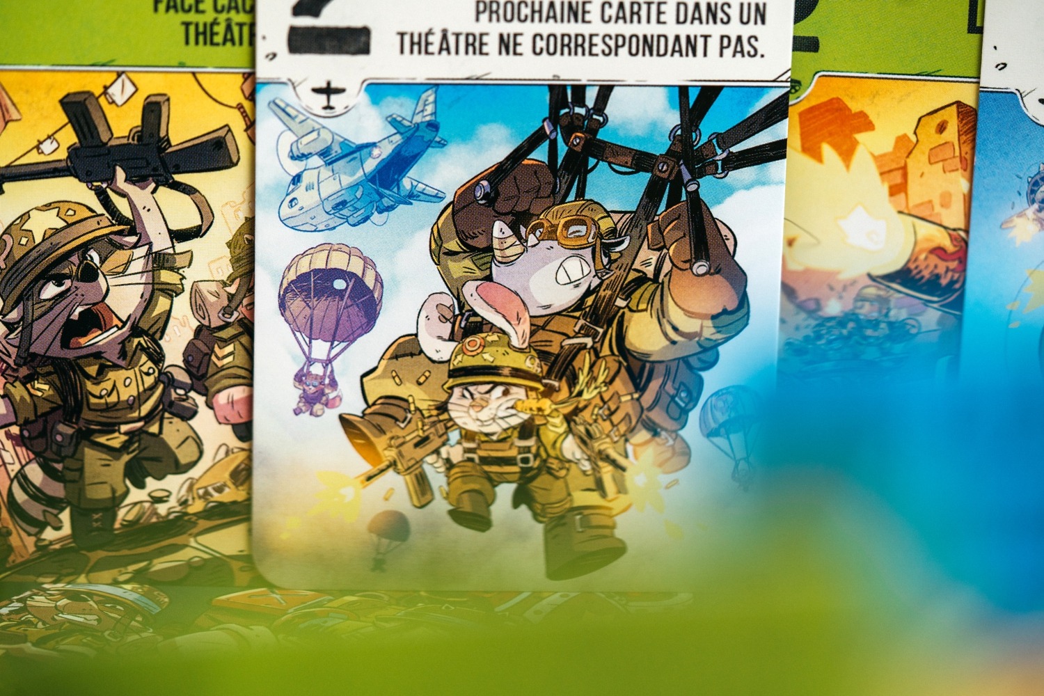 Bestioles en guerre lucky duck games jeu de société boardgame air land and sea