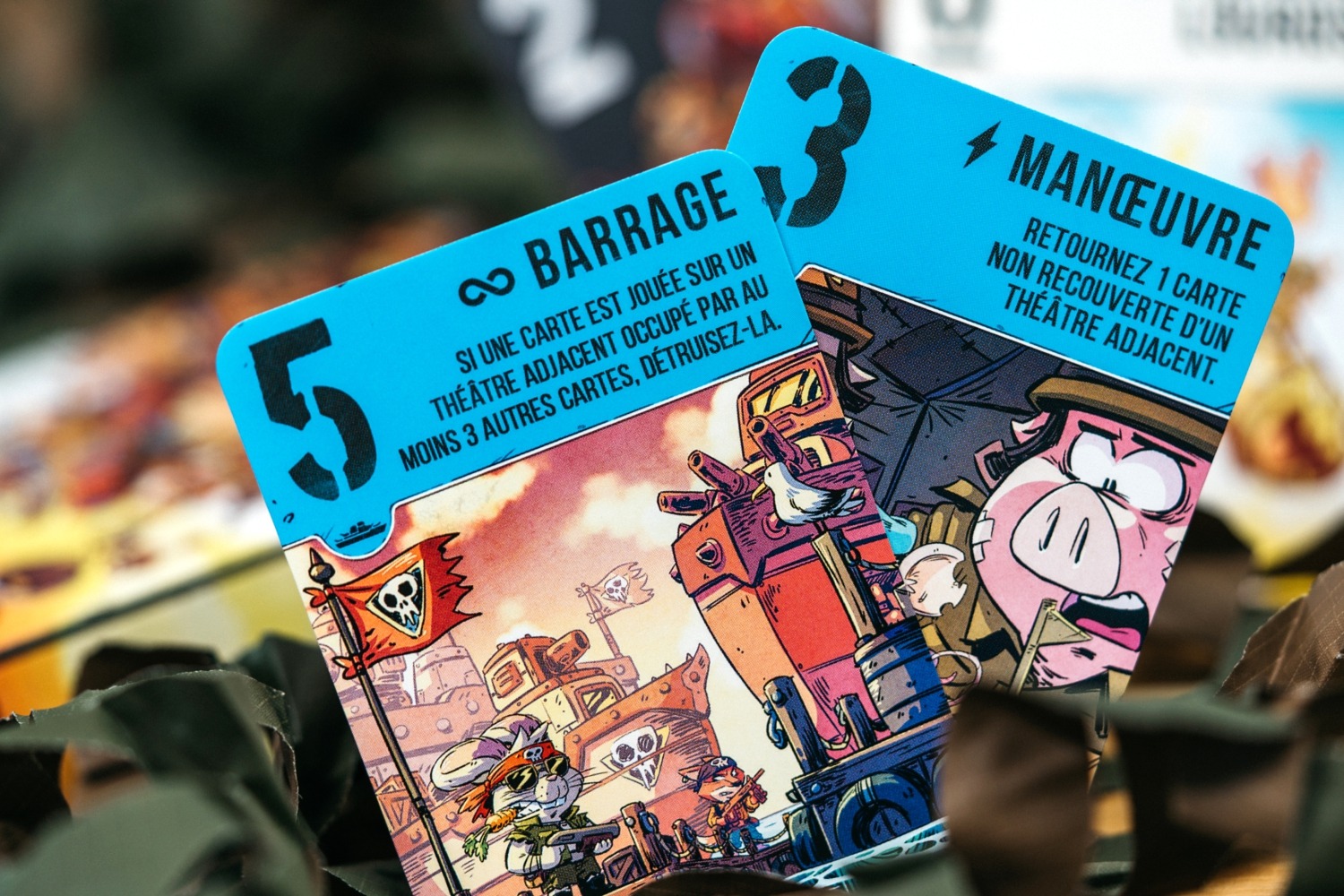 Bestioles en guerre lucky duck games jeu de société boardgame air land and sea