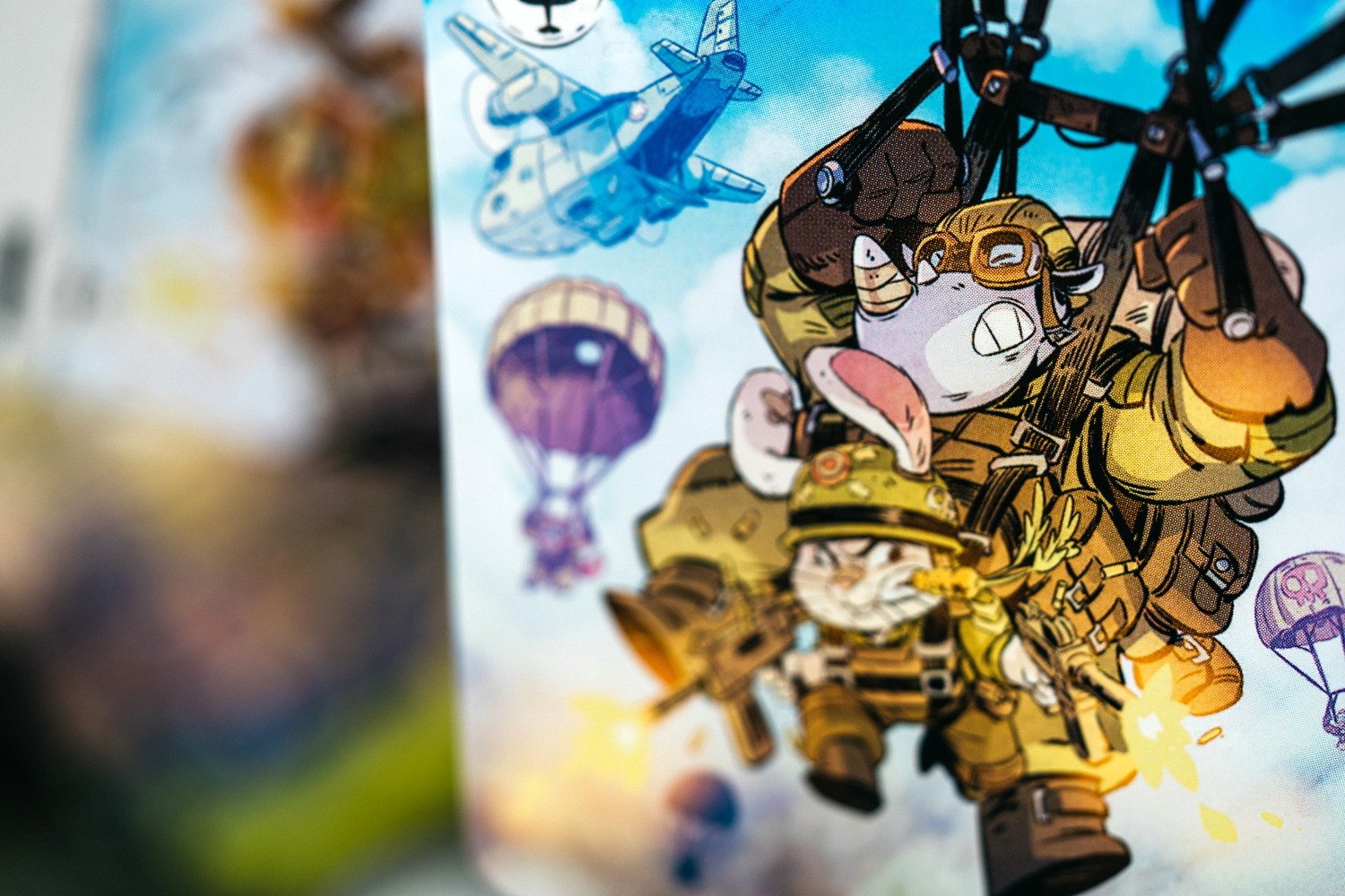 Bestioles en guerre lucky duck games jeu de société boardgame air land and sea