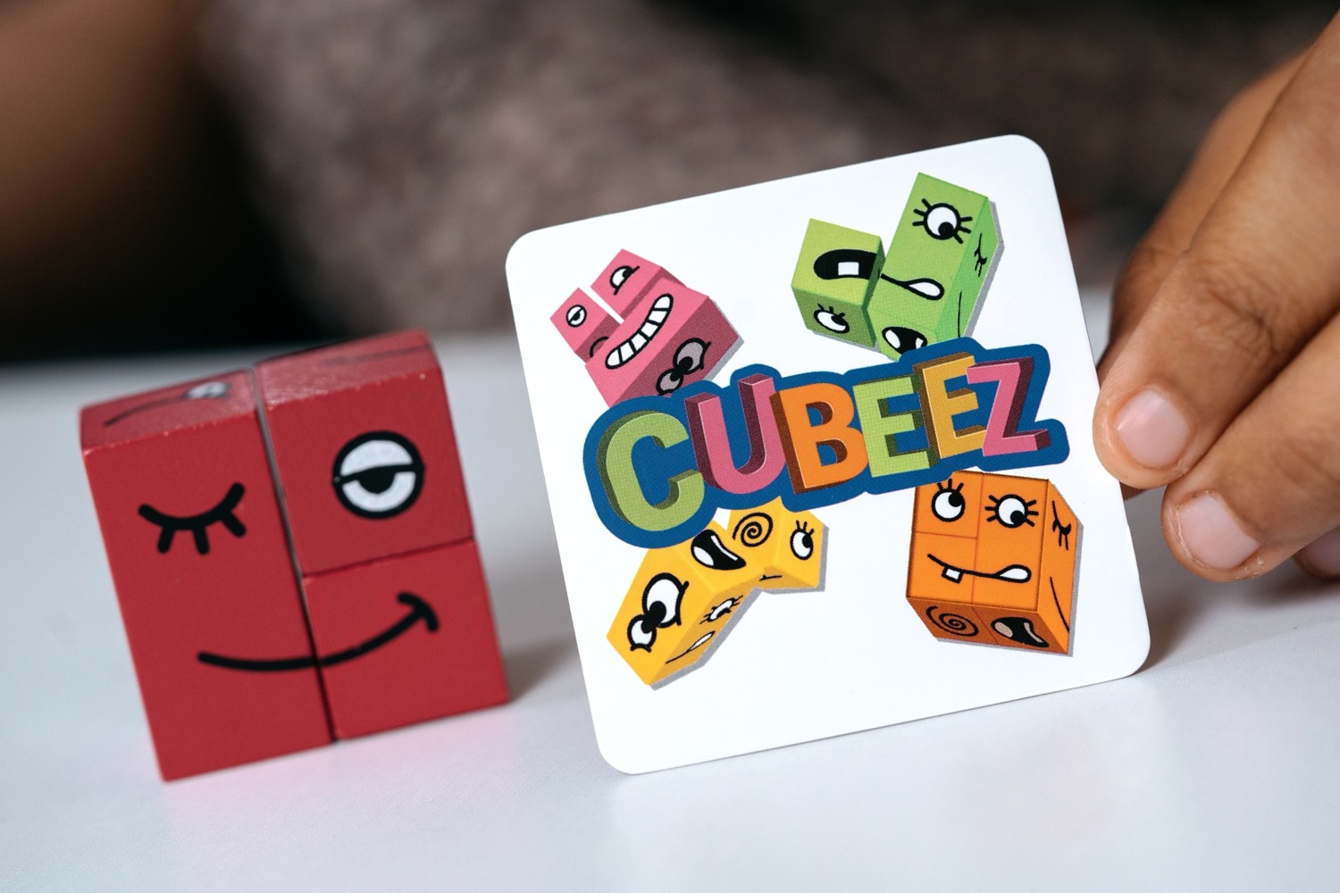 cubeez blue orange jeu de société boardgame