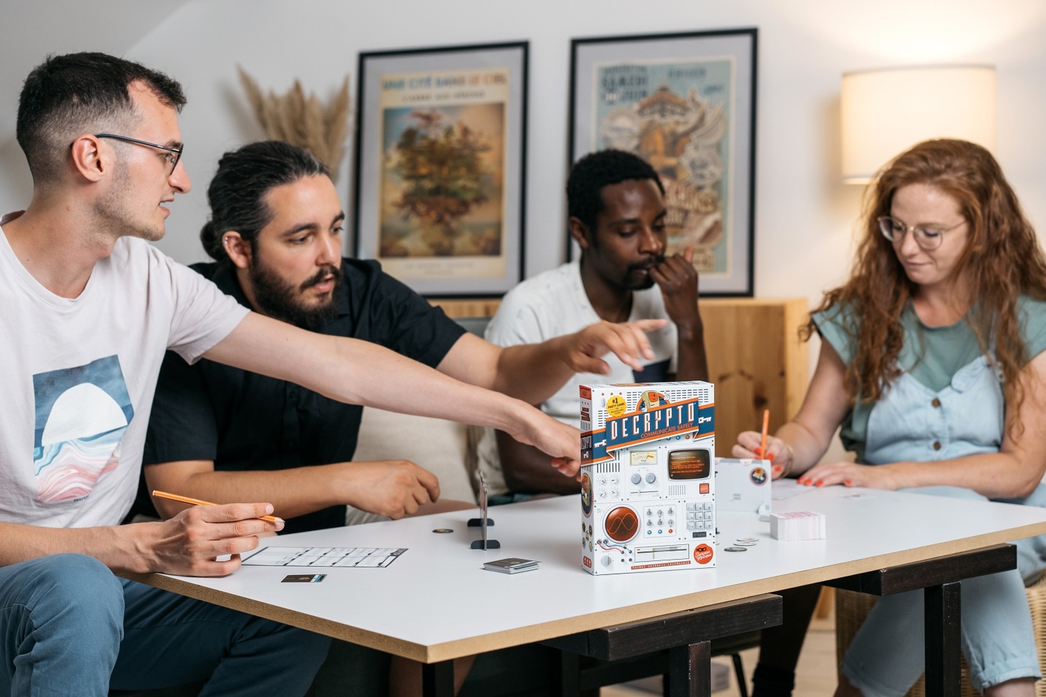 Decrypto Scorpion masqué jeu de société boardgame
