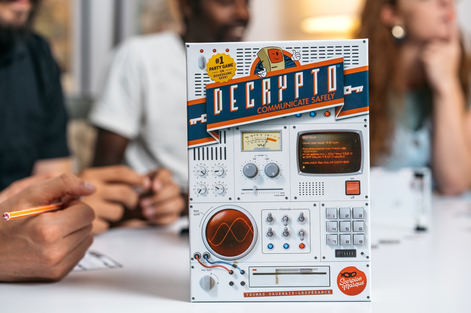 Decrypto Scorpion masqué jeu de société boardgame