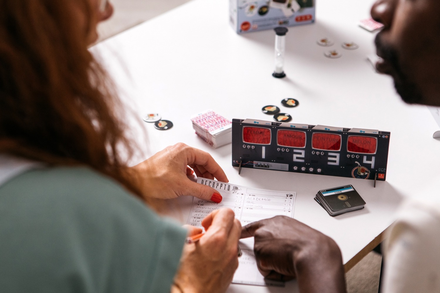 Decrypto Scorpion masqué jeu de société boardgame