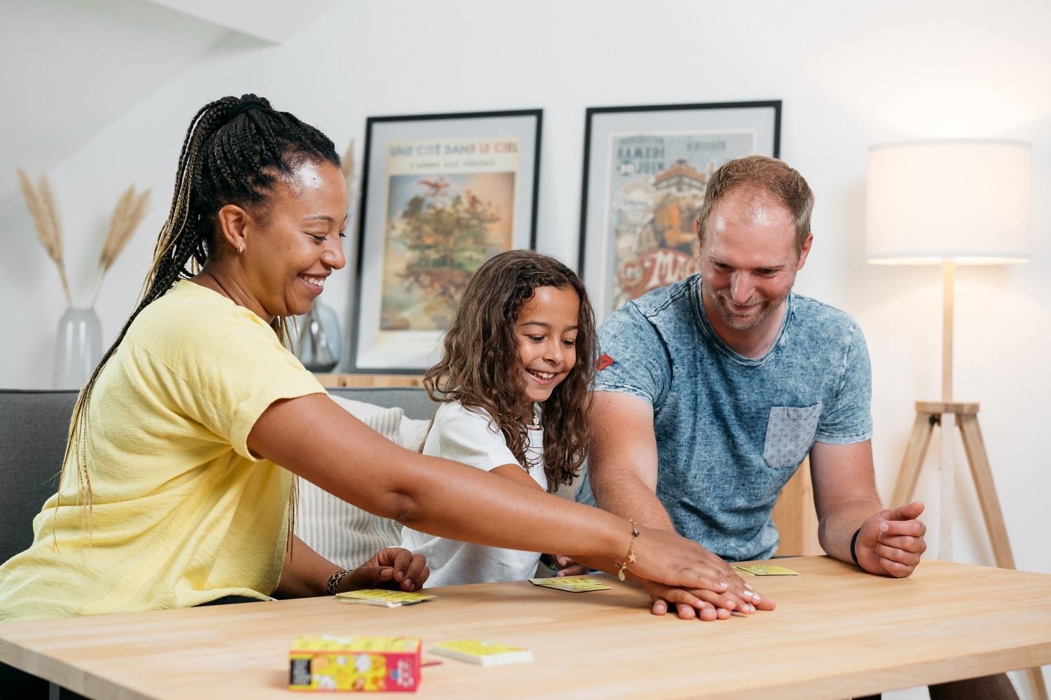 Taco chat bouc cheese pizza blue orange jeu de société boardgame tribuo