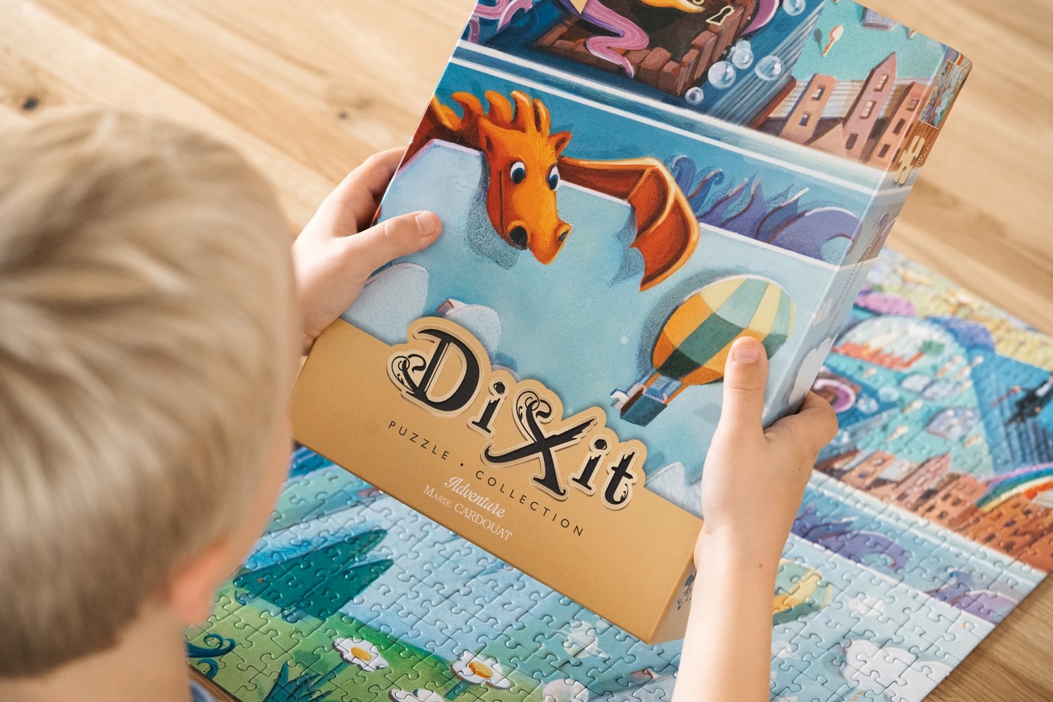 Marie Cardouat Puzzle dixit aventure libellud
