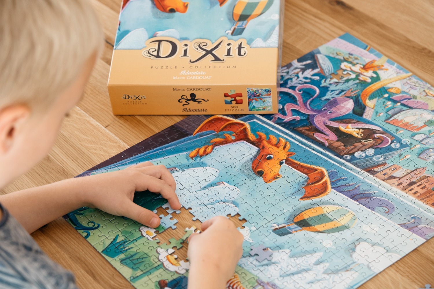 Marie Cardouat Puzzle dixit aventure libellud