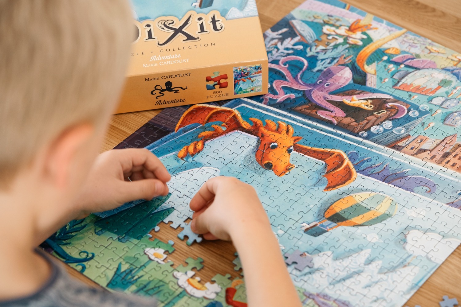 Marie Cardouat Puzzle dixit aventure libellud