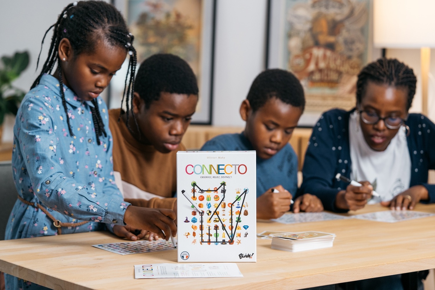 Connecto Blam jeu de société boardgame