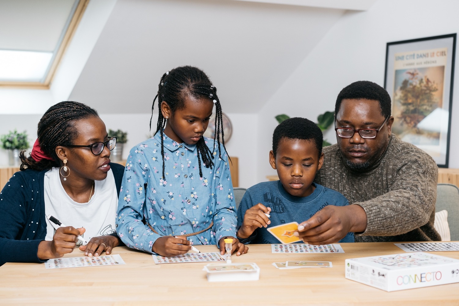 Connecto Blam jeu de société boardgame