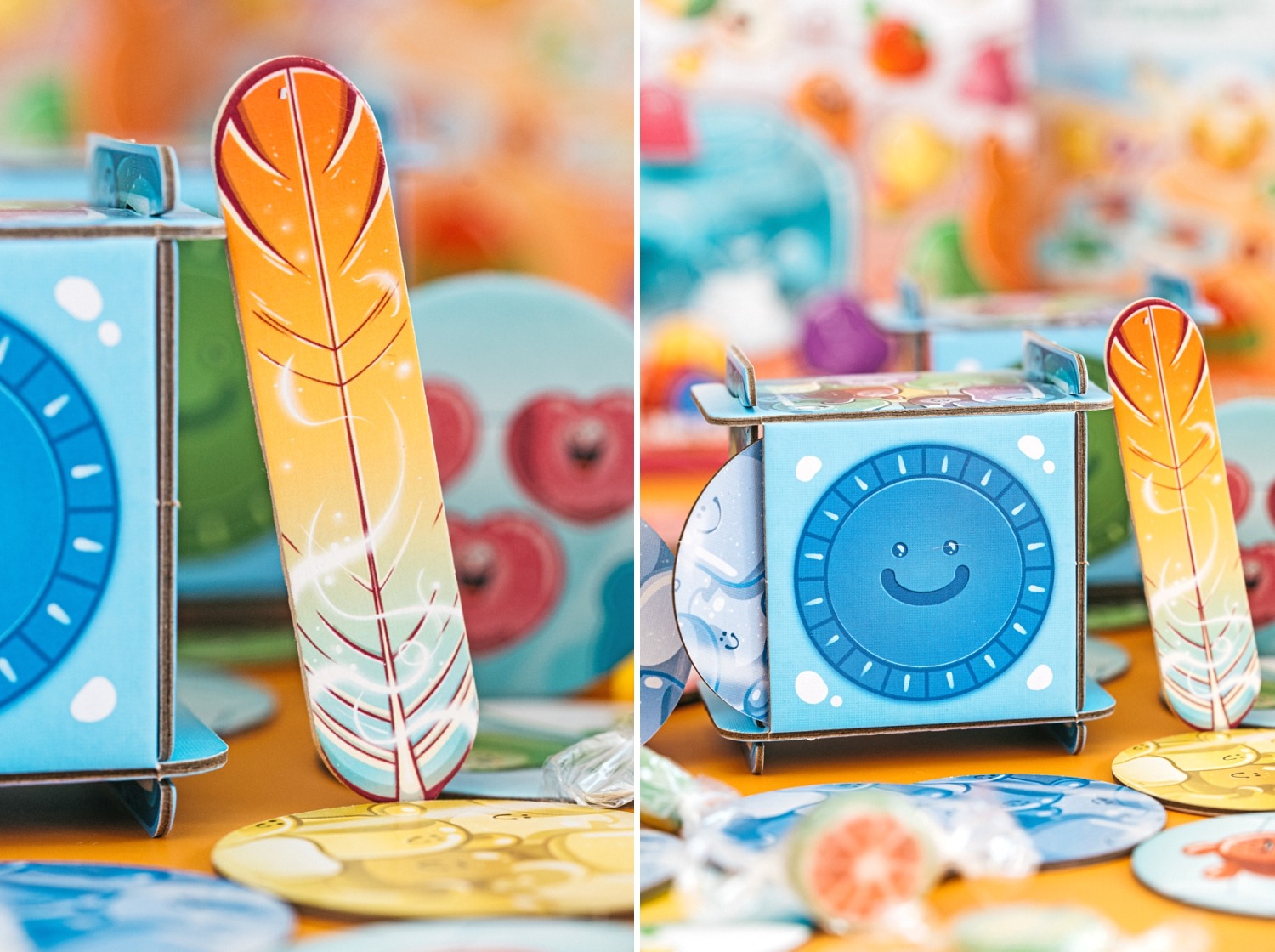 Gummiland Blue Orange jeu de société boardame photography spiel