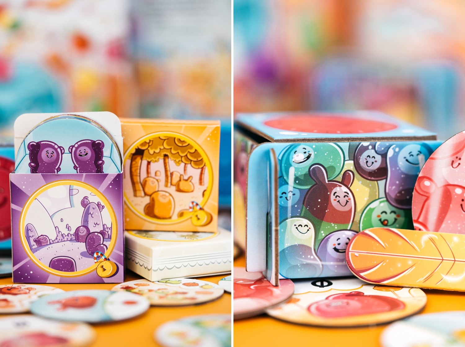 Gummiland Blue Orange jeu de société boardame photography spiel