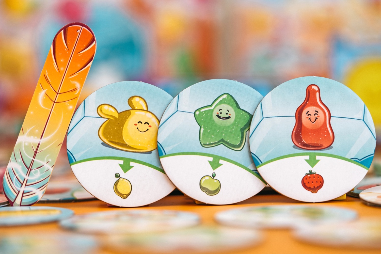 Gummiland Blue Orange jeu de société boardame photography spiel