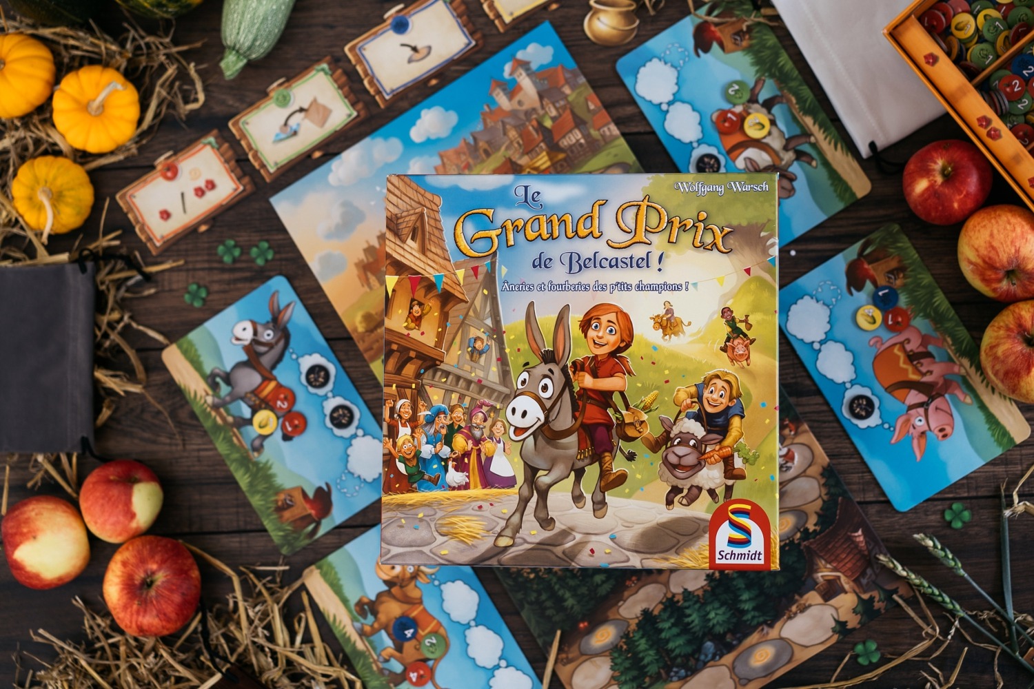 Le Grand prix de Belcastel Schmidt jeu de société kinderspiel