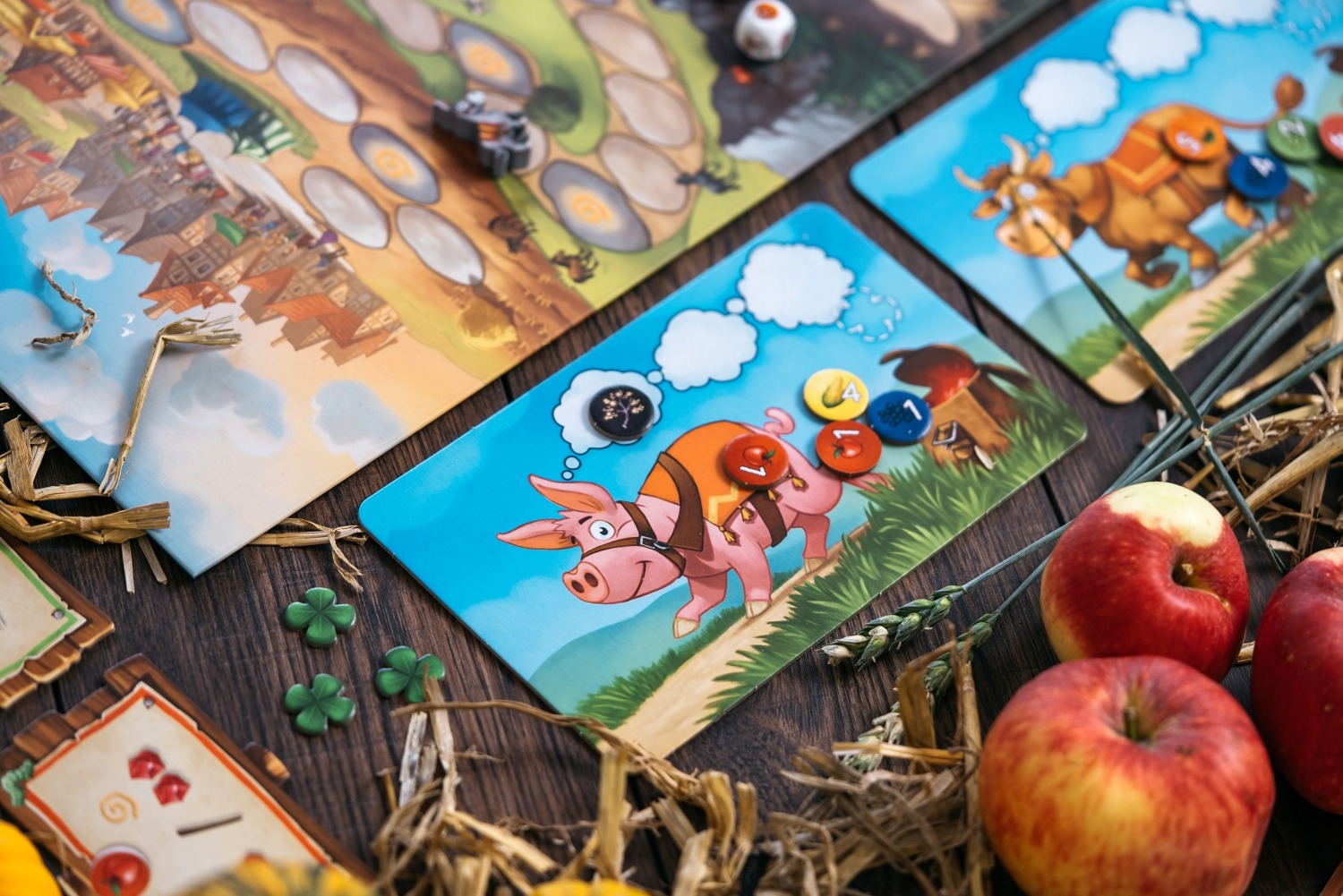 Le Grand prix de Belcastel Schmidt jeu de société kinderspiel