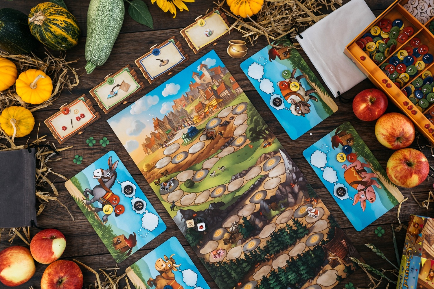 Le Grand prix de Belcastel Schmidt jeu de société kinderspiel