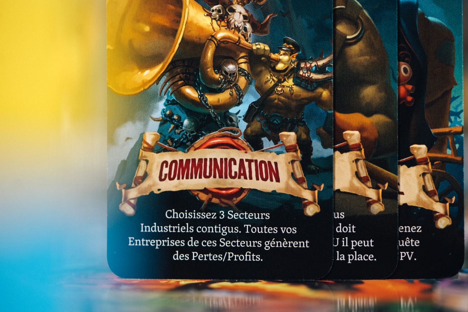 Orconomie boardgame bragelonne jeu de société 