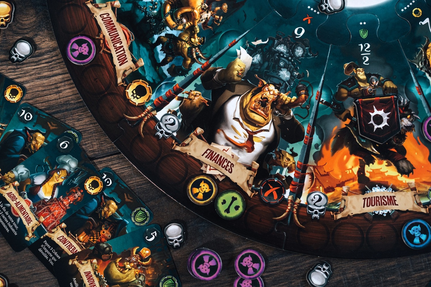 Orconomie boardgame bragelonne jeu de société 