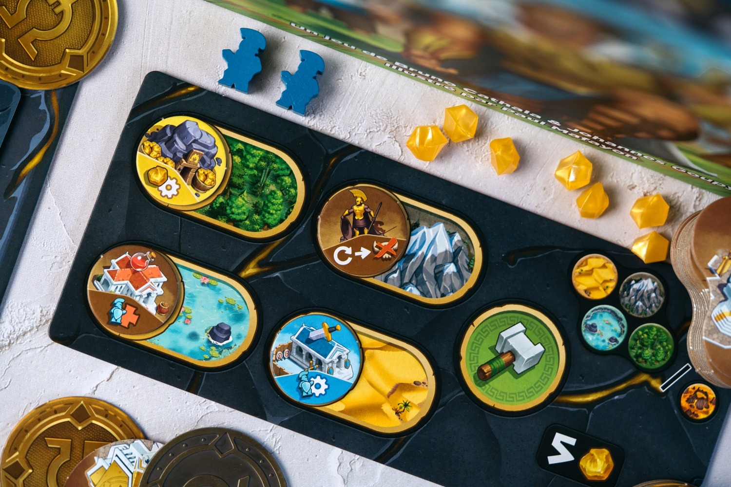 Orichalque catch up games jeu de société boardgame bgg