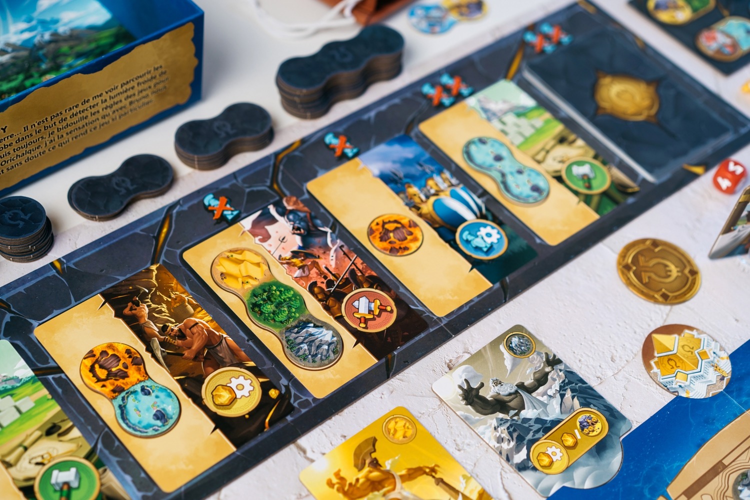 Orichalque catch up games jeu de société boardgame bgg