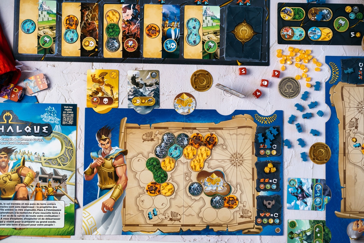 Orichalque catch up games jeu de société boardgame bgg