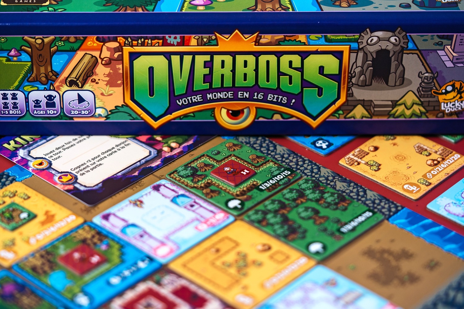 Overboss lucky duck games jeu de société boardgame