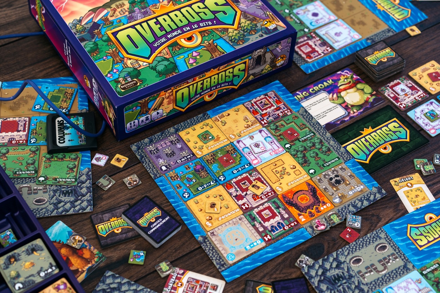 Overboss lucky duck games jeu de société boardgame