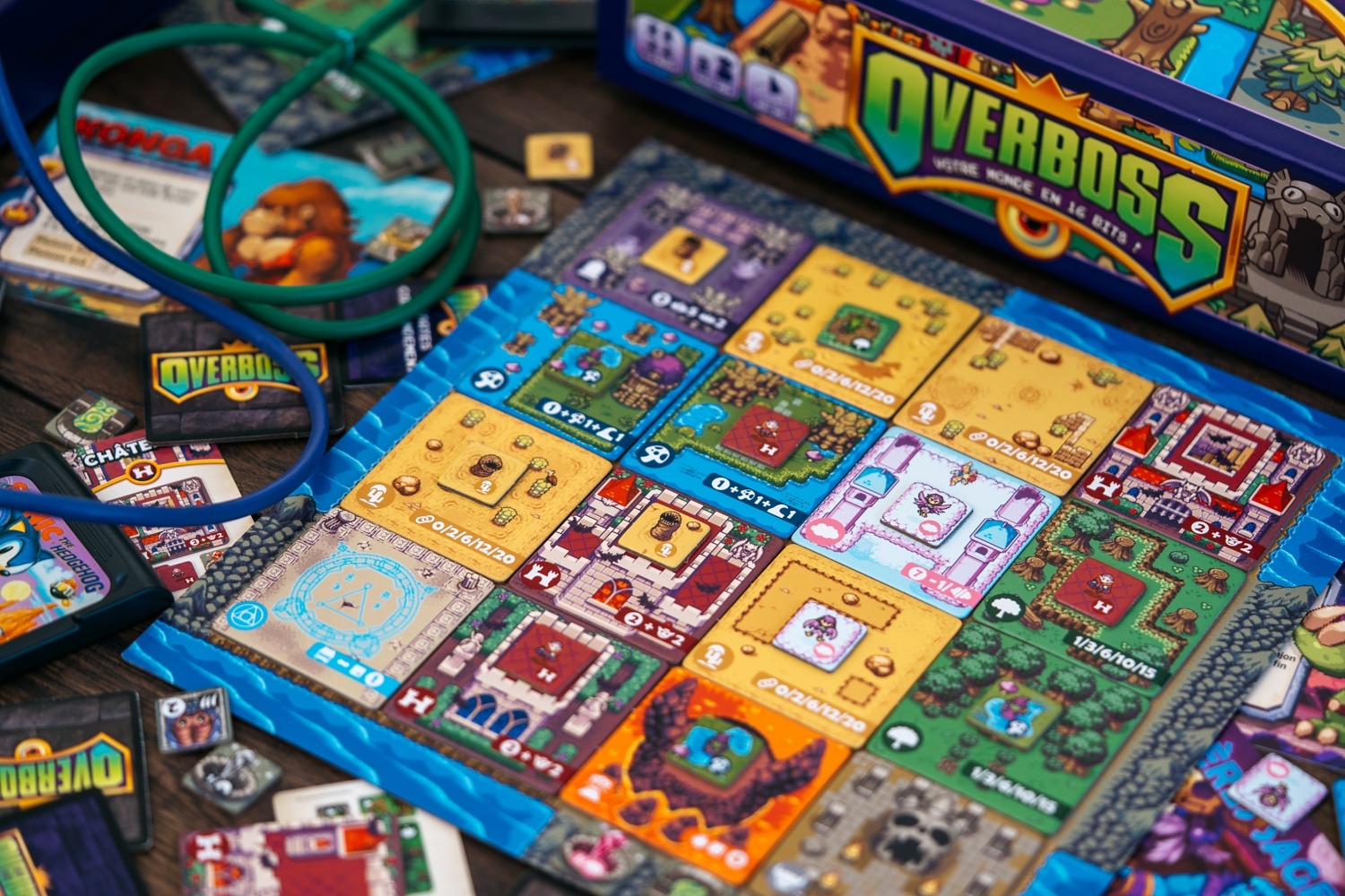 Overboss lucky duck games jeu de société boardgame