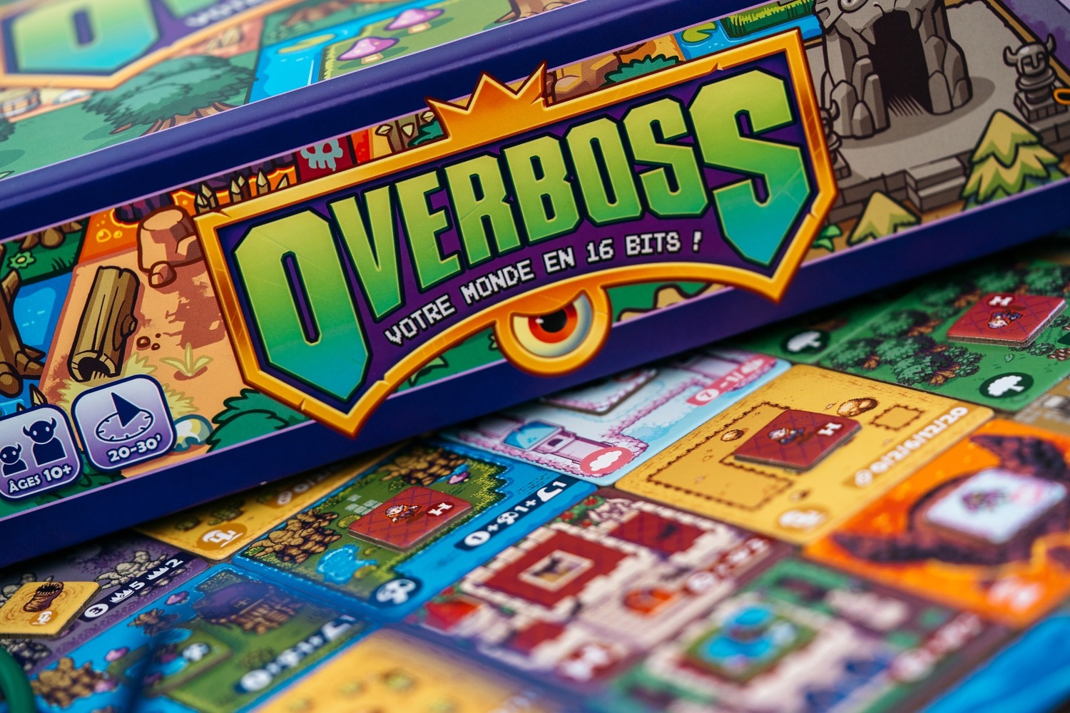 Overboss lucky duck games jeu de société boardgame