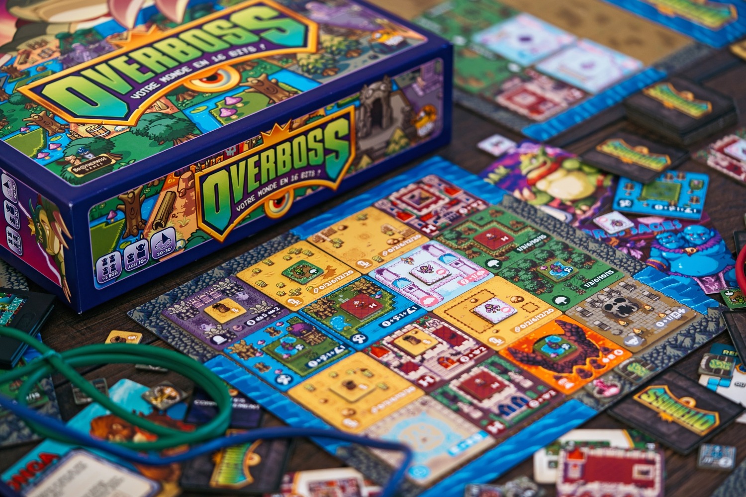 Overboss lucky duck games jeu de société boardgame
