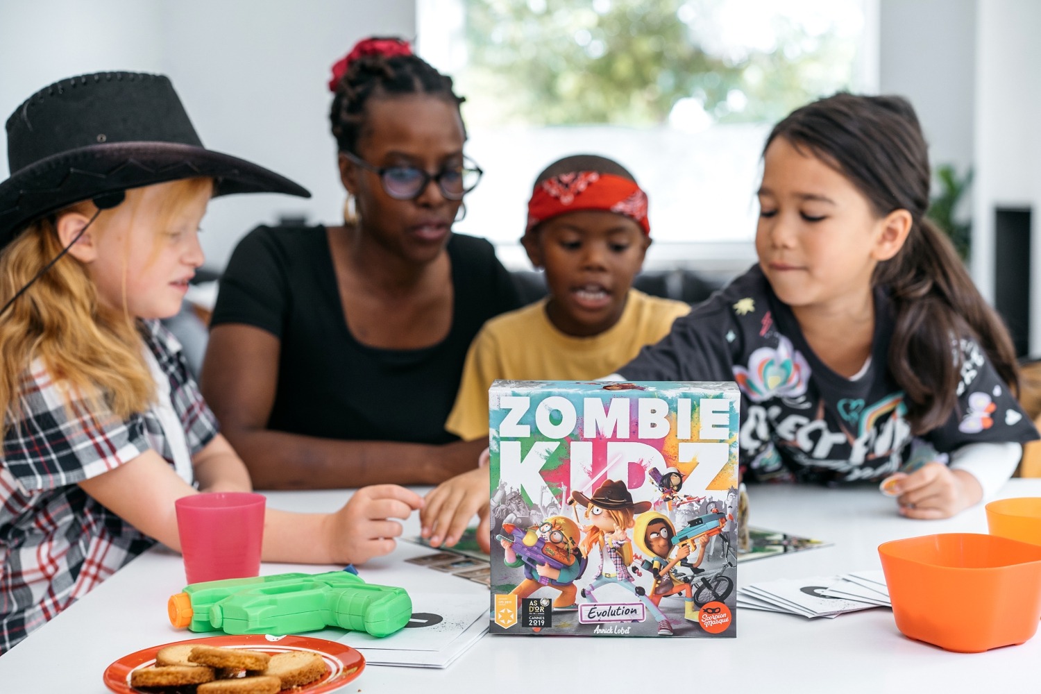 Zombie kidz evolution scorpion masqué asmodée jeu de société boardgame