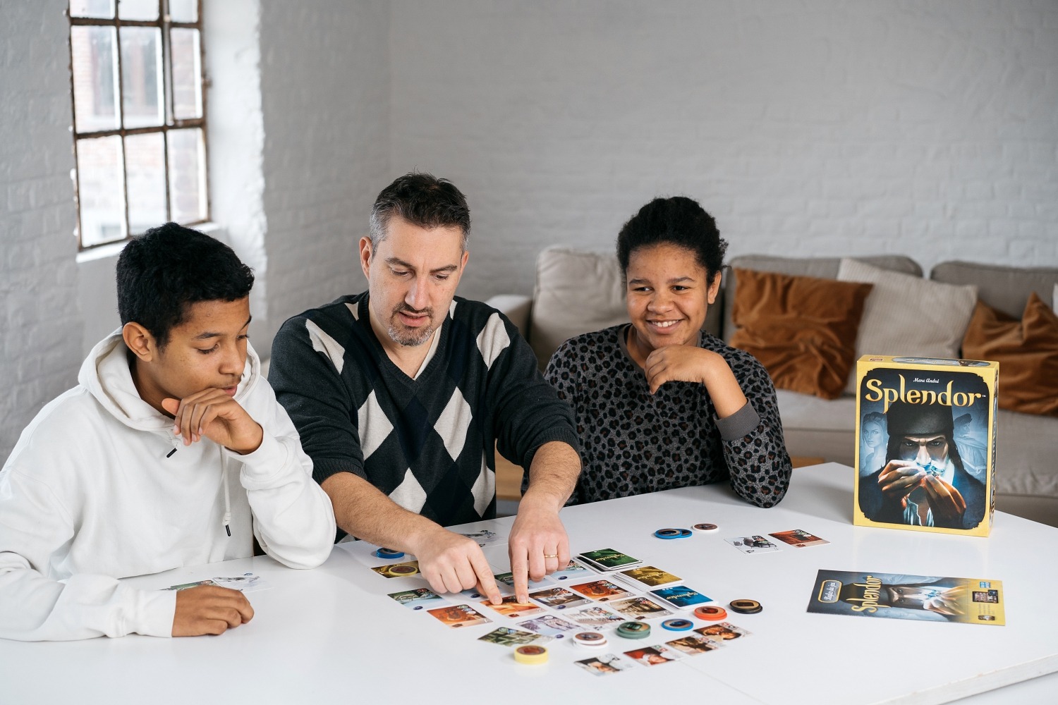 Splendor space cowboys asmodée boardgame jeu de société