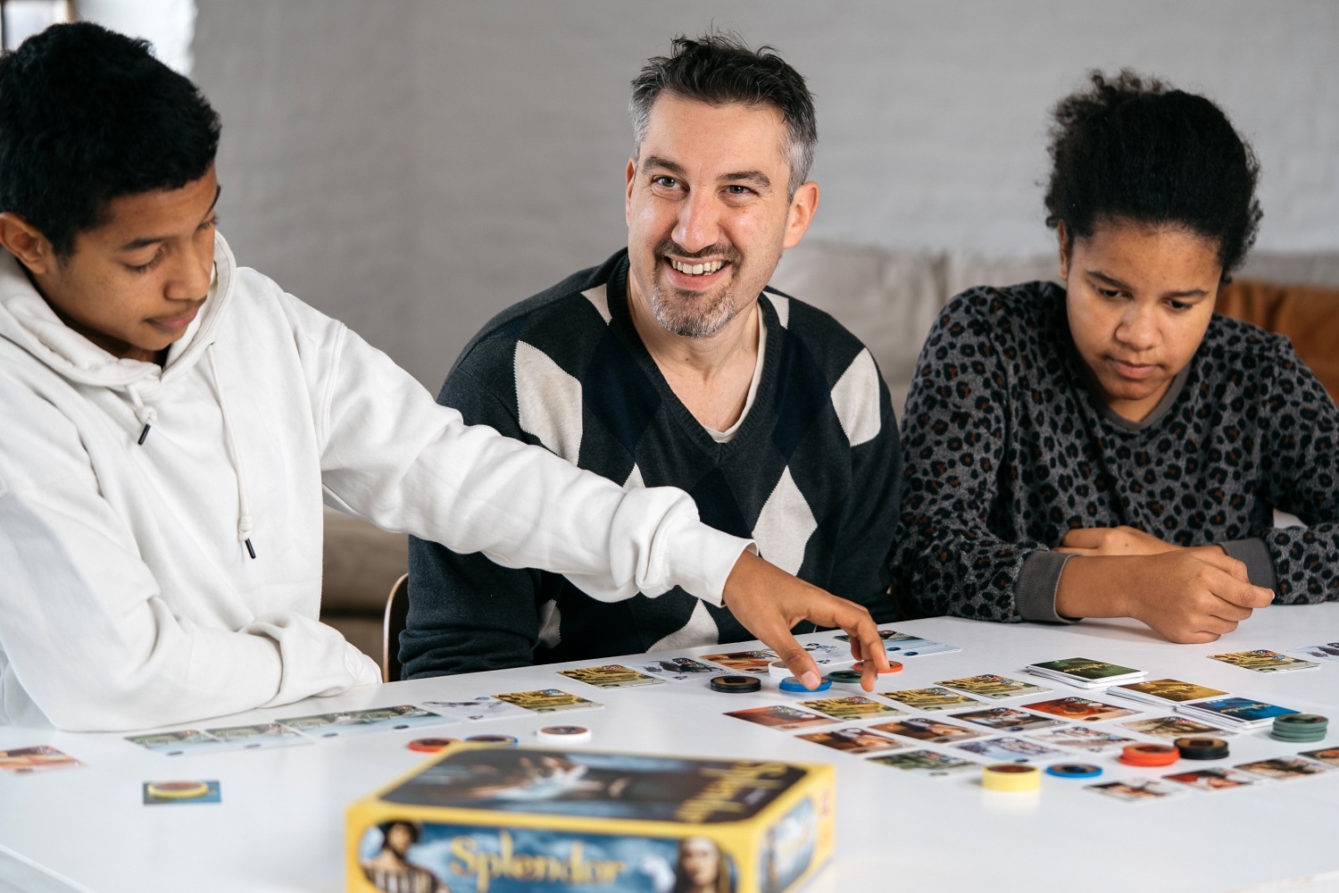 Splendor space cowboys asmodée boardgame jeu de société