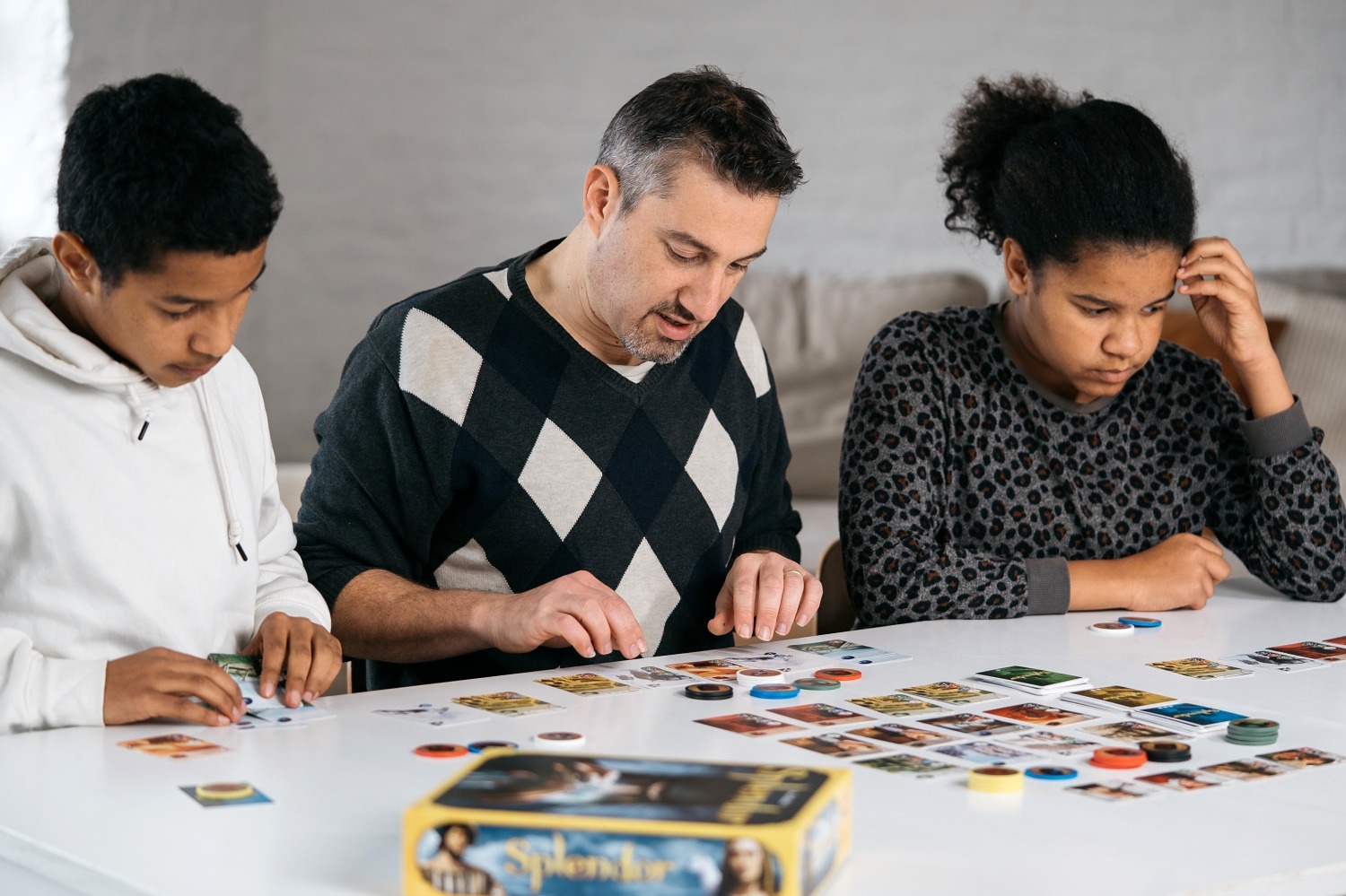 Splendor space cowboys asmodée boardgame jeu de société