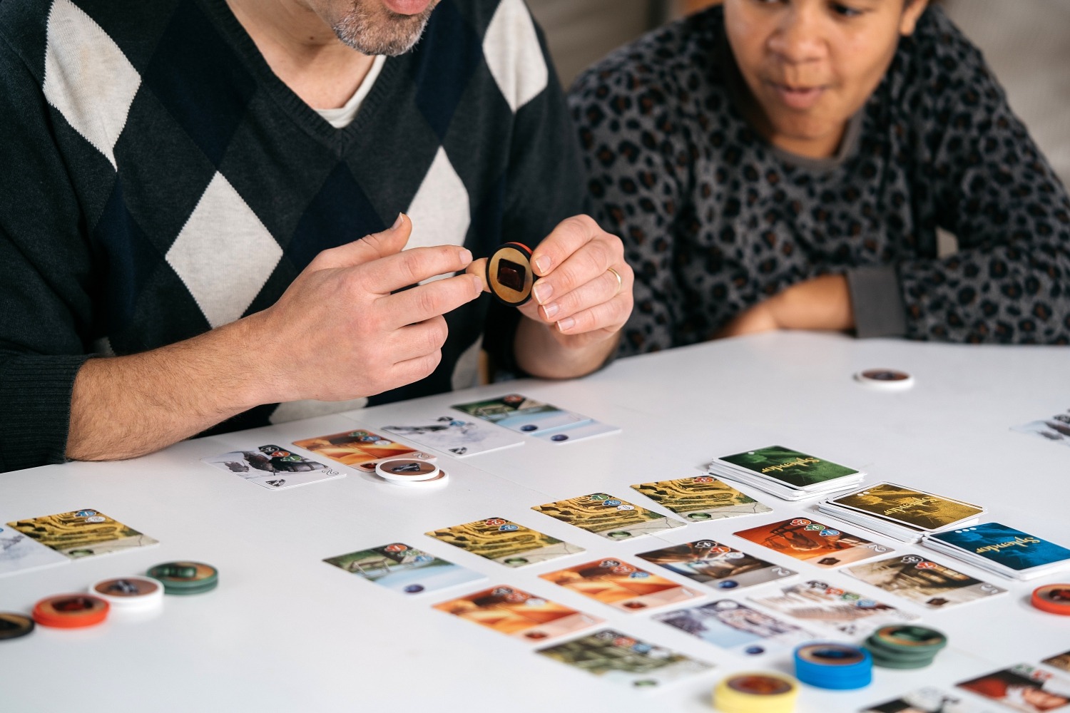 Splendor space cowboys asmodée boardgame jeu de société