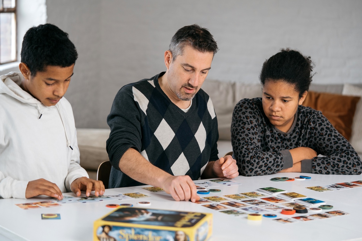 Splendor space cowboys asmodée boardgame jeu de société