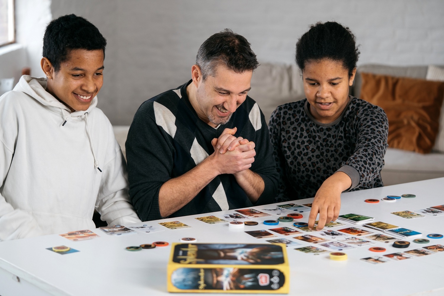 Splendor space cowboys asmodée boardgame jeu de société