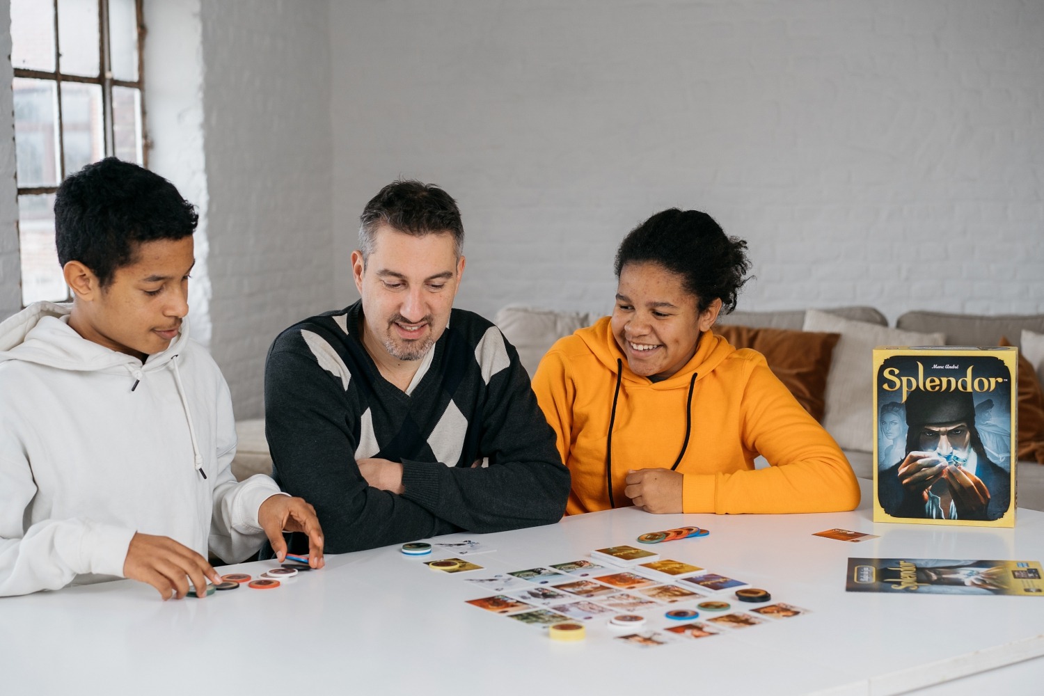 Splendor space cowboys asmodée boardgame jeu de société