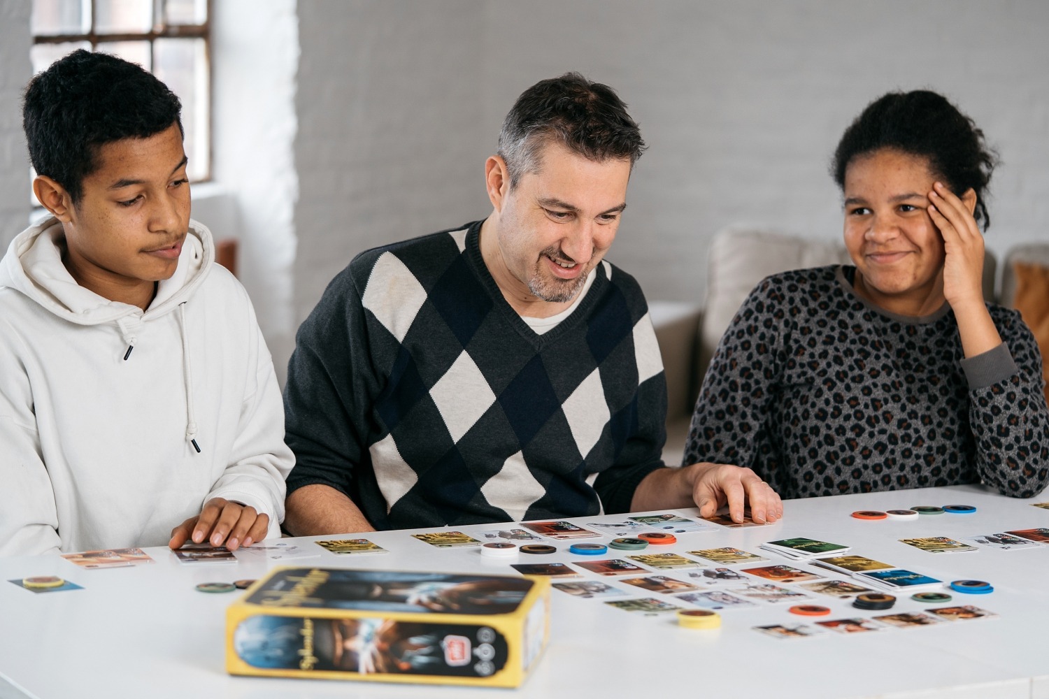 Splendor space cowboys asmodée boardgame jeu de société