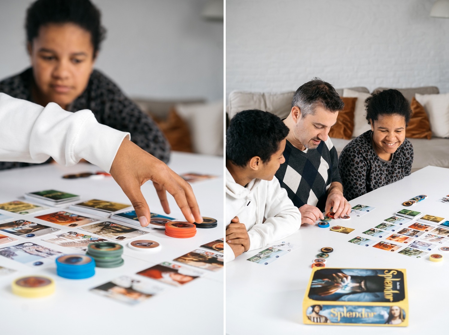 Splendor space cowboys asmodée boardgame jeu de société