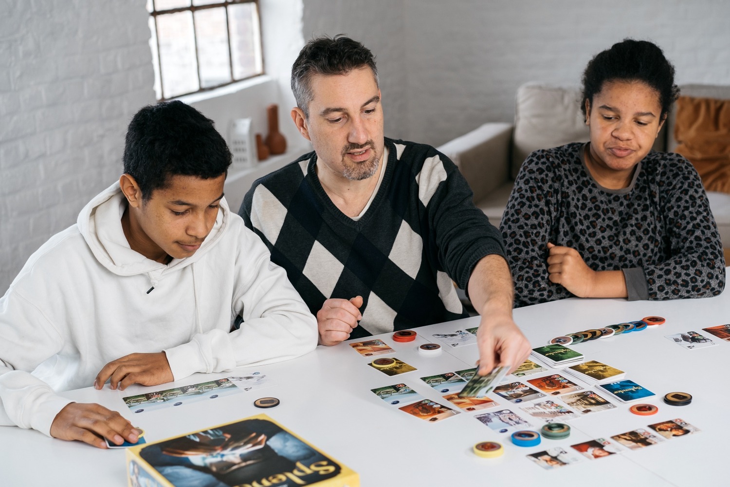 Splendor space cowboys asmodée boardgame jeu de société
