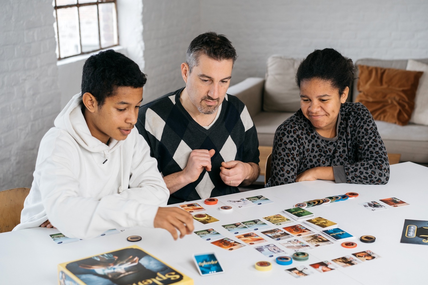 Splendor space cowboys asmodée boardgame jeu de société