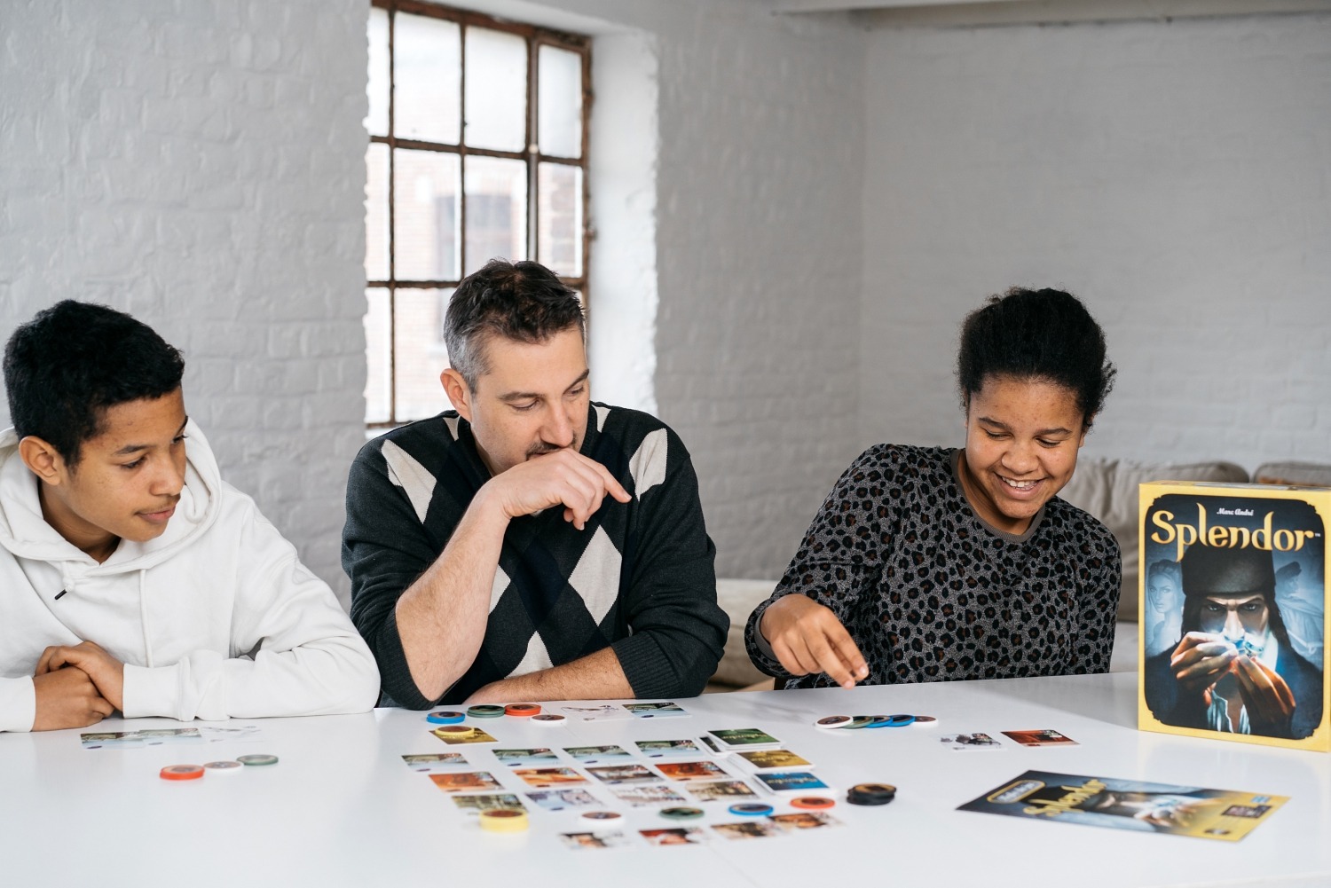Splendor space cowboys asmodée boardgame jeu de société