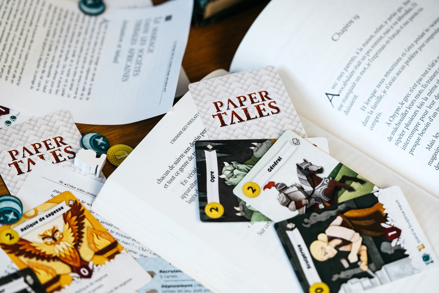 Paper tales catch up games jeu de société boardgame