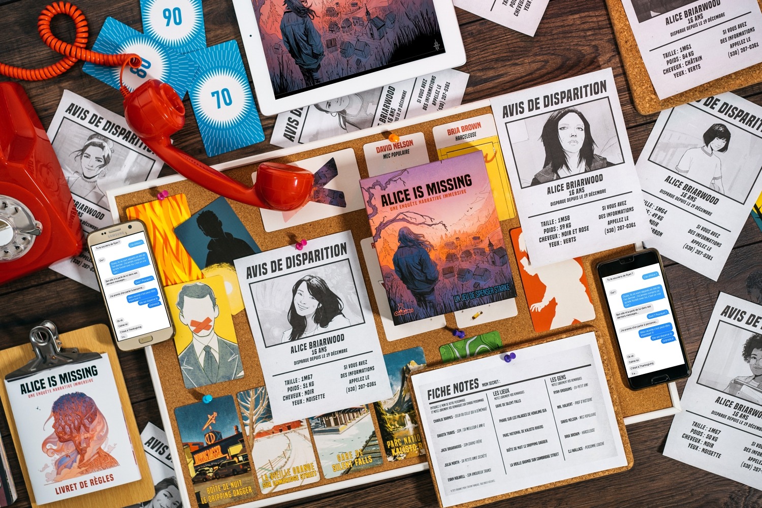 Alice is missing Origames jeu de société boardgame 