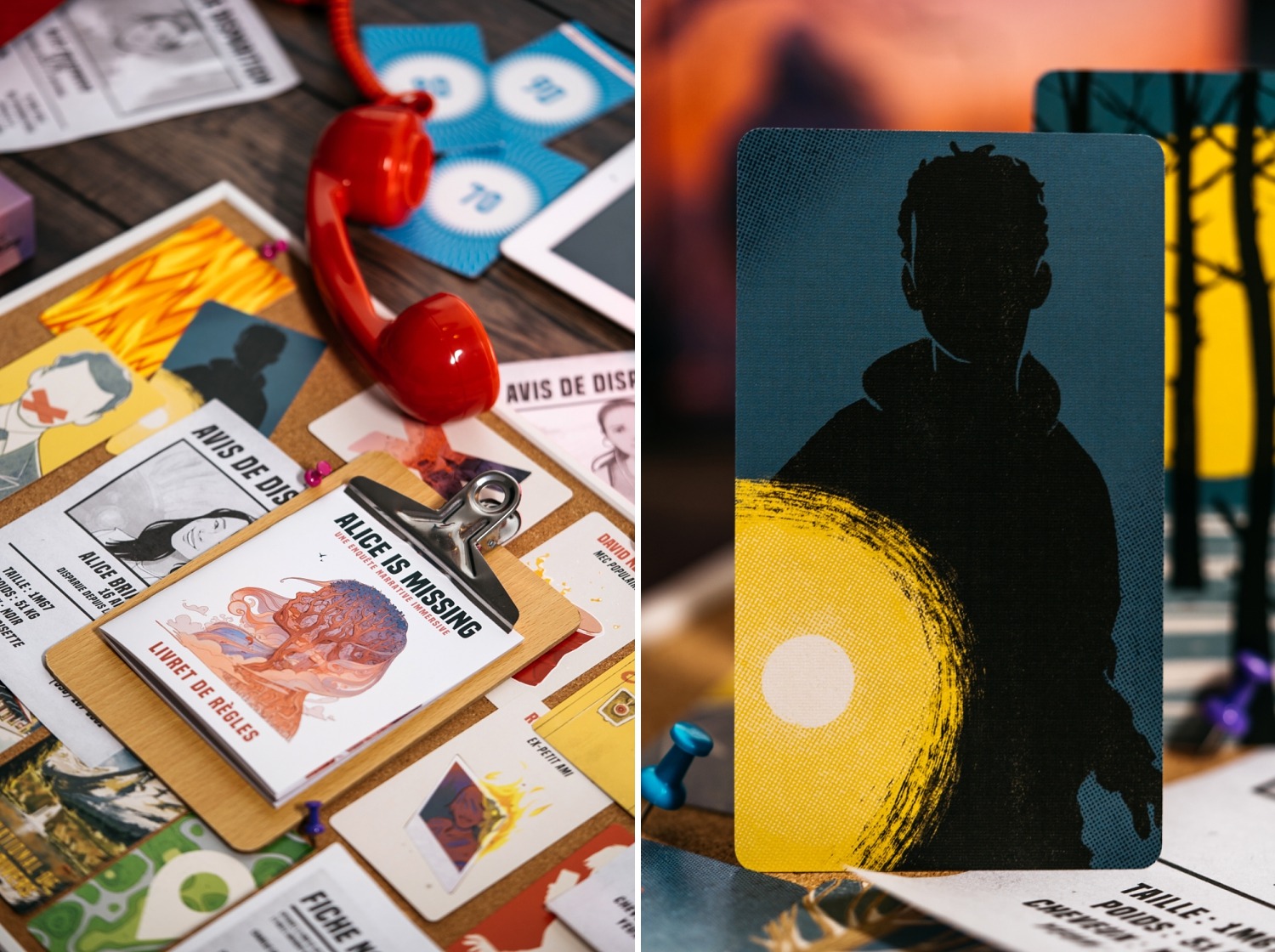 Alice is missing Origames jeu de société boardgame 