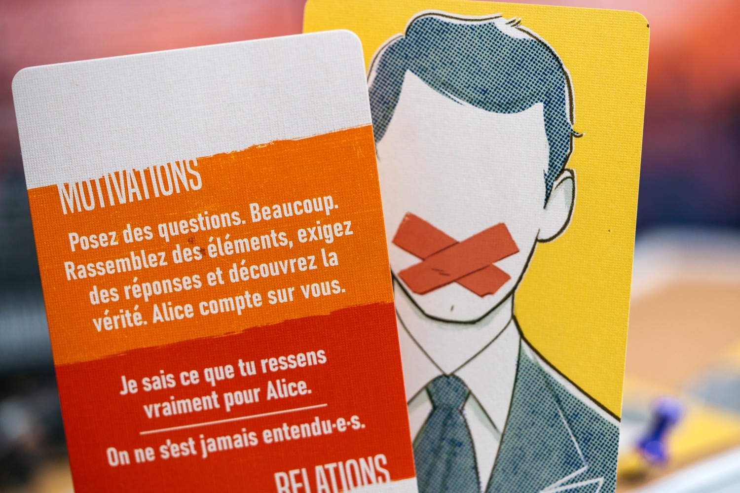 Alice is missing Origames jeu de société boardgame 