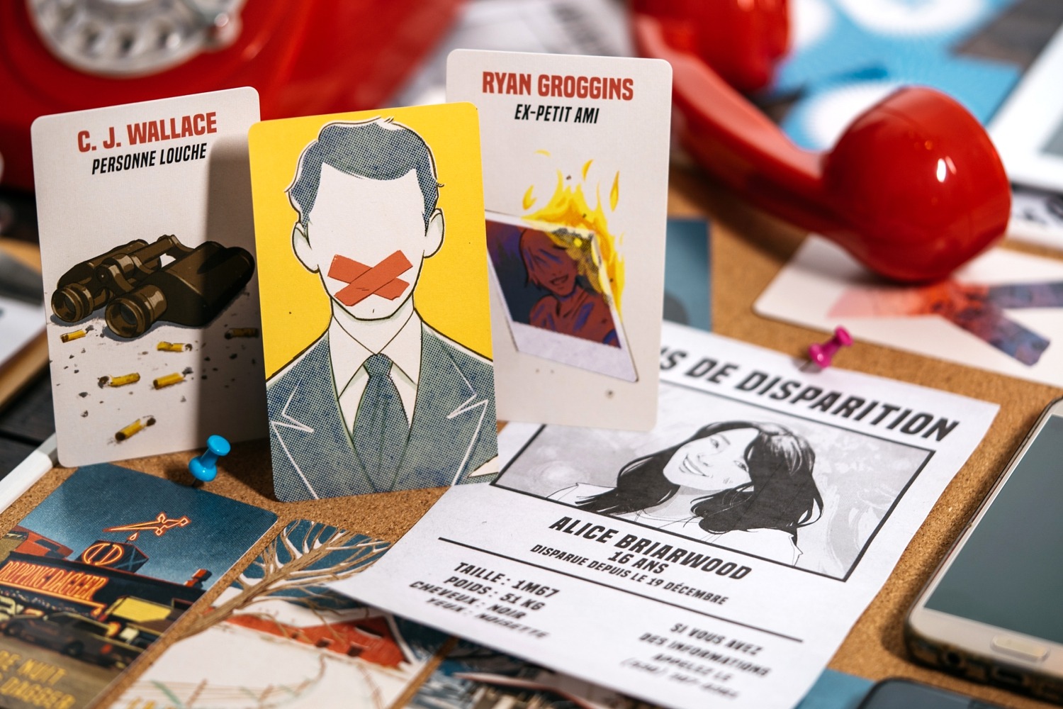 Alice is missing Origames jeu de société boardgame 