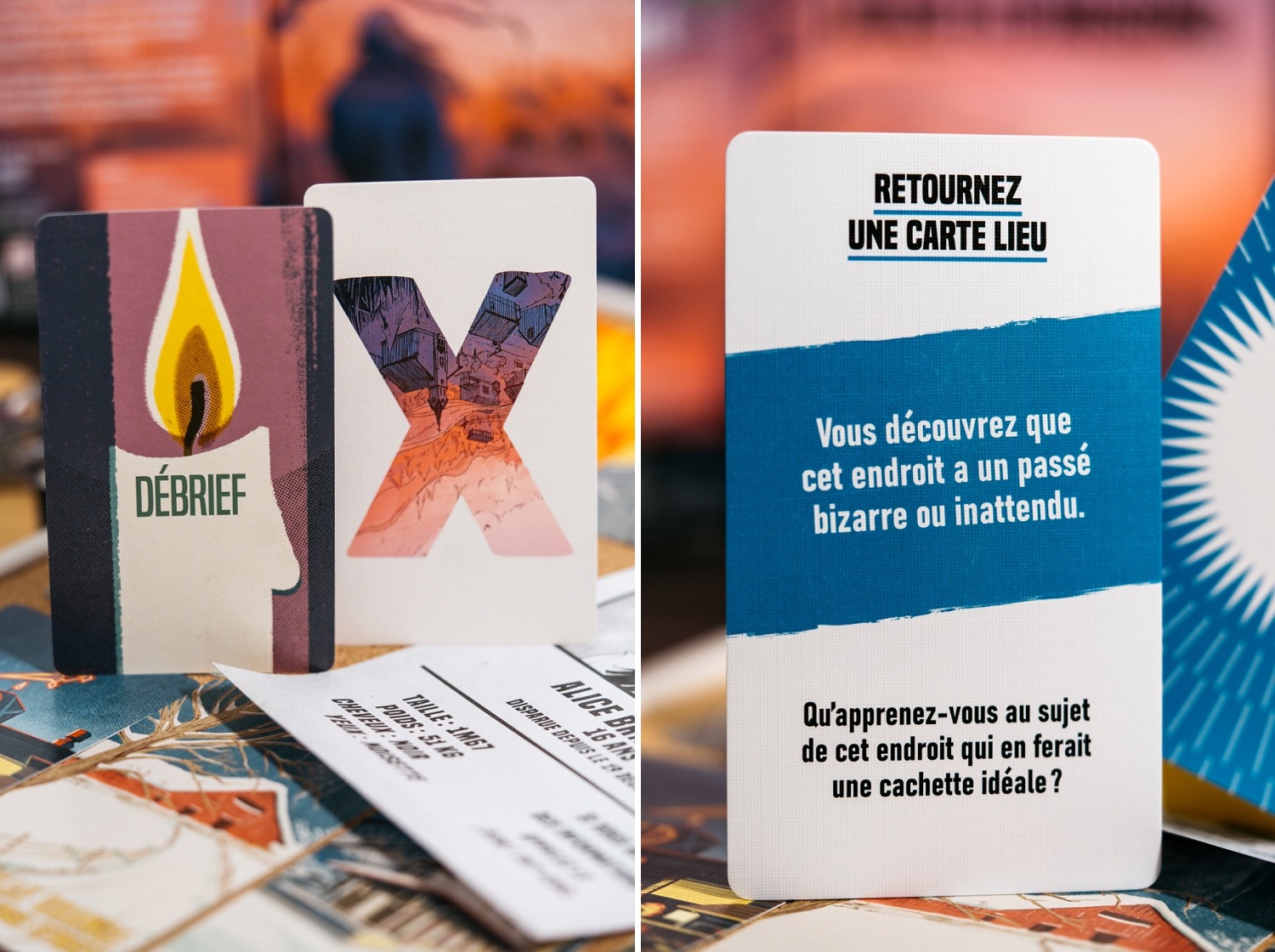 Alice is missing Origames jeu de société boardgame 